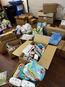 Jede Menge Hilfsgüter