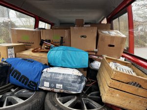 Mehr geht nicht wegen dem Gewicht