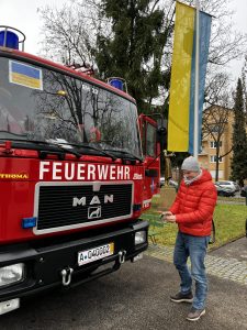 Robert hat das Fahrzeug in Freiburg abgeholt