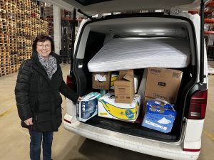 Brigitte hilft, wo sie kann