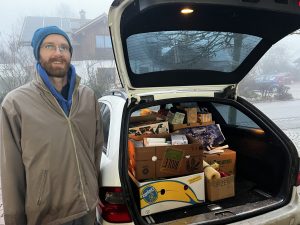 Kerzen vom Gymnasium Laufen - danke, Stefan!