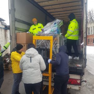 Viele Helfer rund um Ihor Matuschewskyj