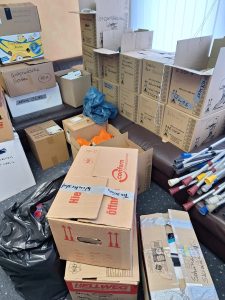 Sammellager in Zandt