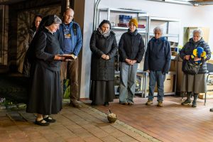 Feierliche Fahrzeugsegnung