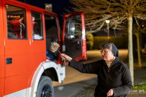 Sr. Franziska in ihrem Element