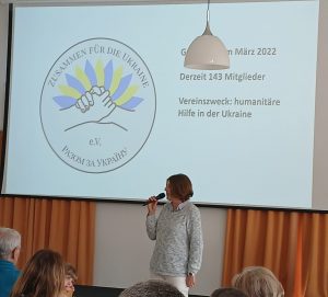 Begrüßung durch Monika Reiter