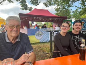 Viele Gäste am Stand